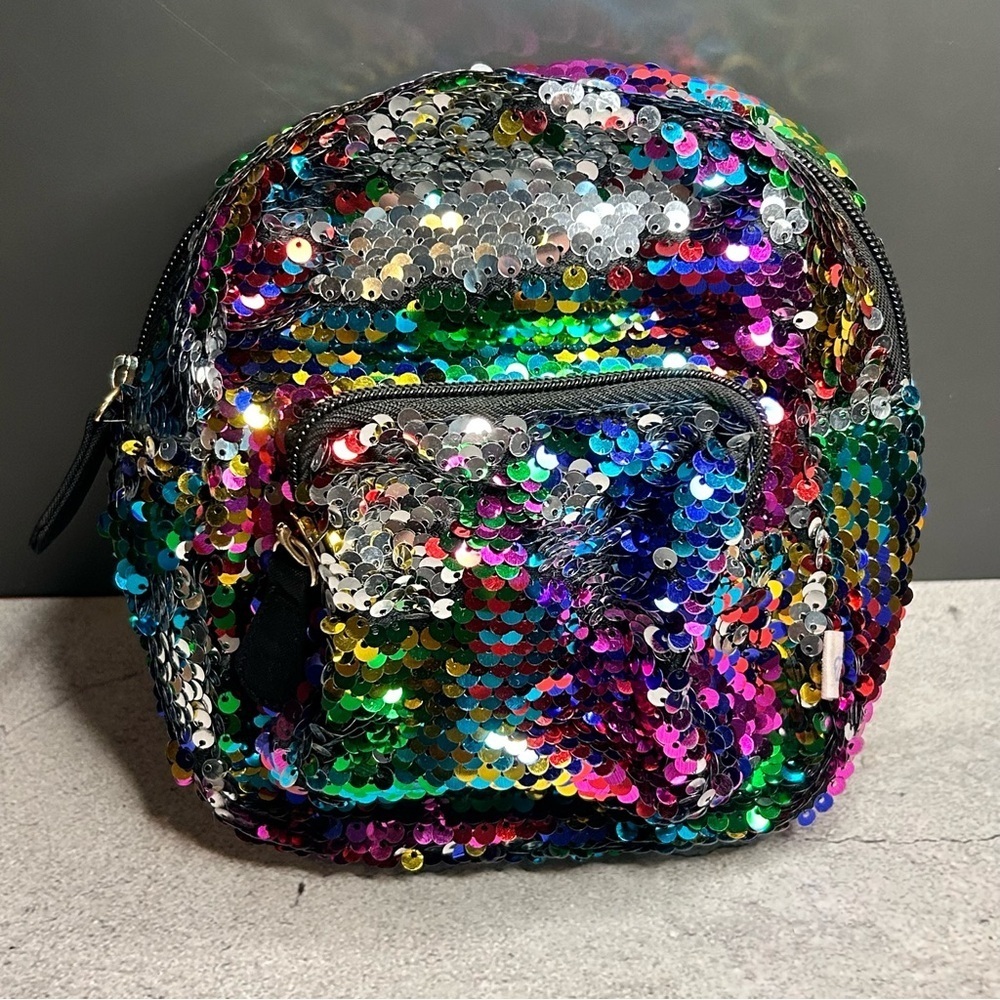 Sparkling Sequin Kids Mini Backpack
